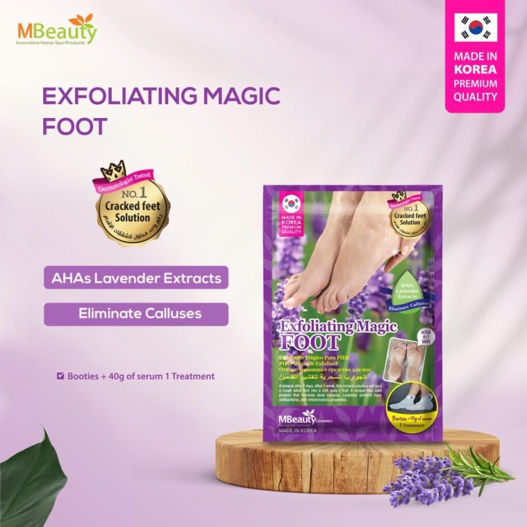 The best Exfoliating Magic Foot Mask